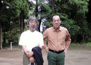 沈壽官15代と佐藤