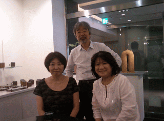 田中個展森さん竹内さん